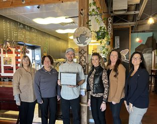 Cold Spring Area Chamber Recognizes Cold Press Cafe as a Chamber Member