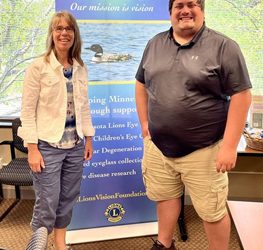 Local Lion on the MN Lions Vision Foundation Board