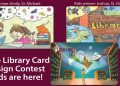 Library Card Design Contest Winning Designs Are In