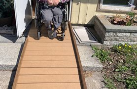 Legion Builds Wheelchair Ramp for Cold Spring Vet
