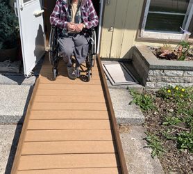 Legion Builds Wheelchair Ramp for Cold Spring Vet