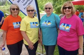 Cold Spring Home Pride Lions Attend D-Feet Hearing Loss Walk