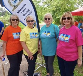 Cold Spring Home Pride Lions Attend D-Feet Hearing Loss Walk