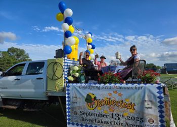 Cold Spring Area  Maennerchor Launches Oktoberfest with  Colorful Parade Float