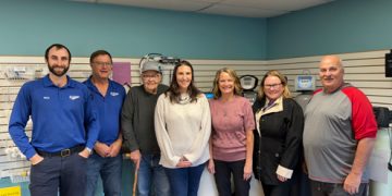 Cold Spring EDA Visits Erkens Water