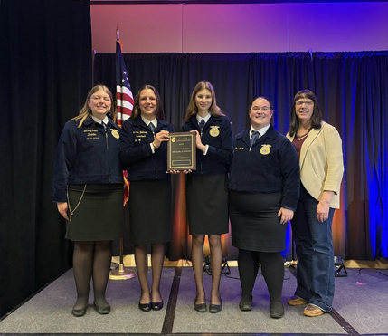 ROCORI FFA Takes Home Gold at the 98th National FFA Convention & Expo