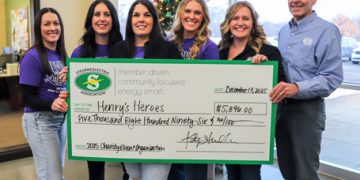 Stearns Electric Employees Donate Nearly $5,900 To Henry’s Heroes