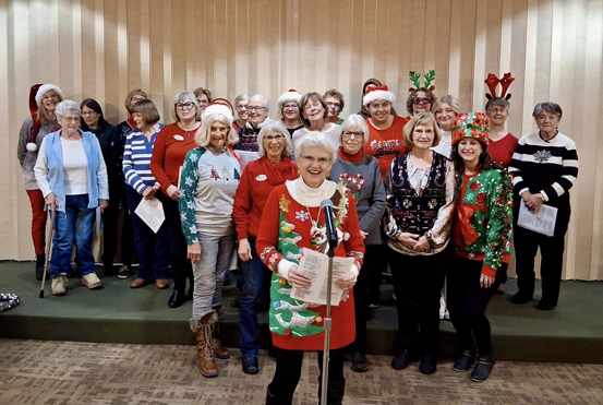 Christmas Caroling at Benedictine Living Community