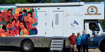 Home Pride Lion Diann Bellmont attends D-Feet Hearing Loss Walk